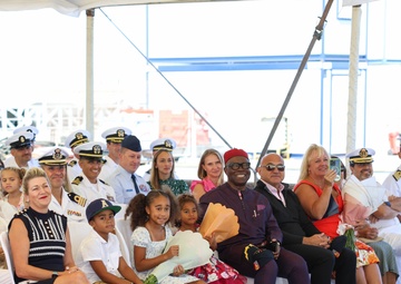 NAVSTA Rota DESRON 60 CTF 65 Change of Command