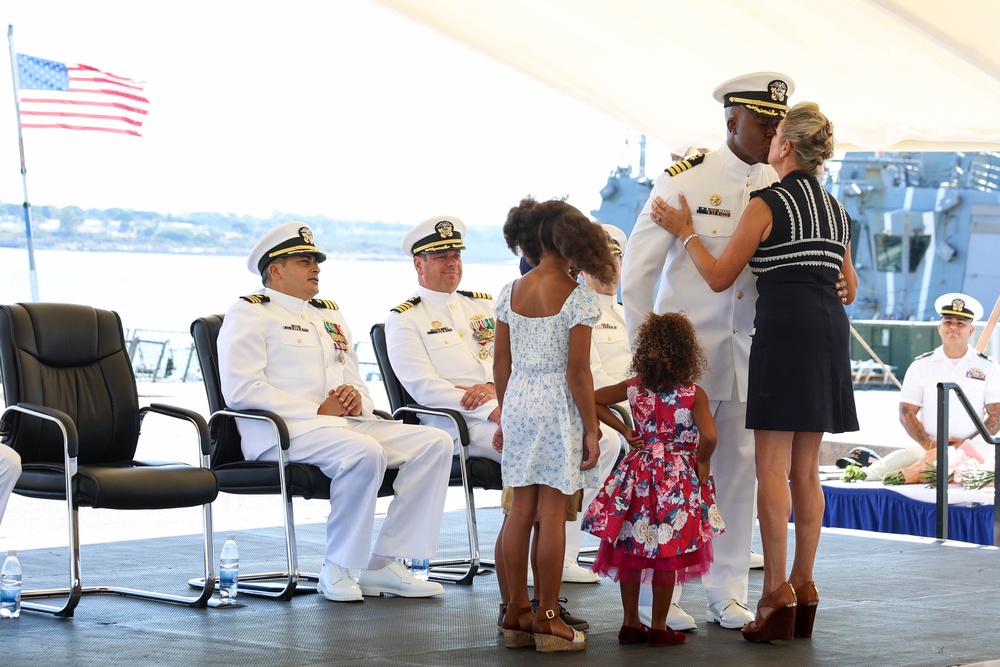 NAVSTA Rota DESRON 60 CTF 65 Change of Command