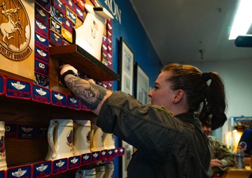 Aircrew hang patches in honor of UH-1N retirement