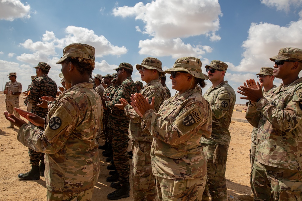 India, Egypt and U.S. armed forces conduct CBRN training for BRIGHT STAR 25