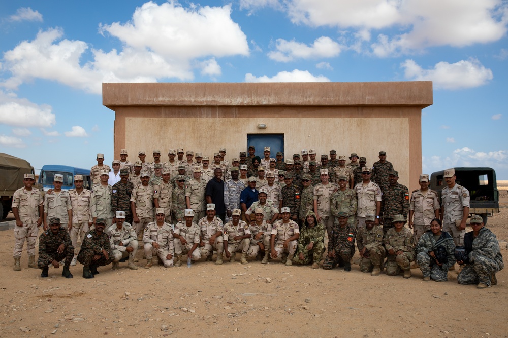 India, Egypt and U.S. armed forces conduct CBRN training for BRIGHT STAR 25