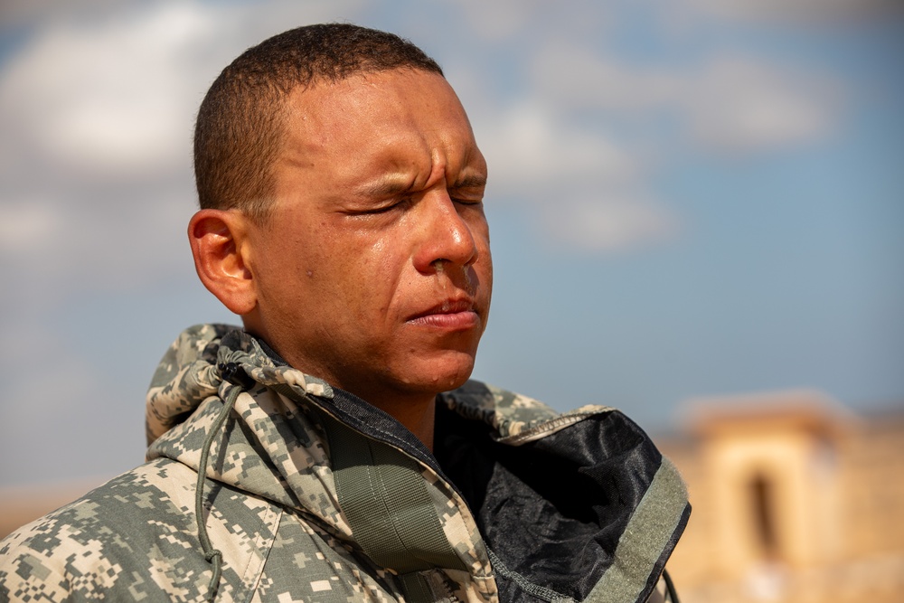 India, Egypt and U.S. armed forces conduct CBRN training for BRIGHT STAR 25
