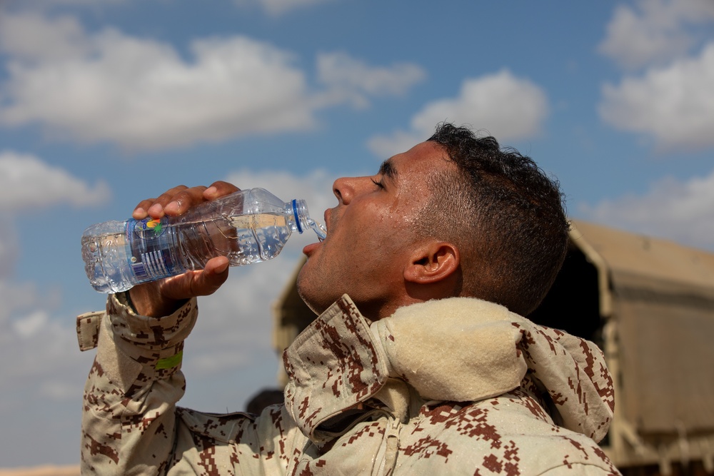 India, Egypt and U.S. armed forces conduct CBRN training for BRIGHT STAR 25