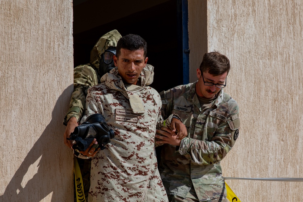 India, Egypt and U.S. armed forces conduct CBRN training for BRIGHT STAR 25