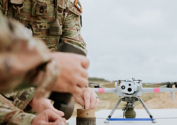 JMTG-U UAV Innovation Team Tests Grenade Delivery System