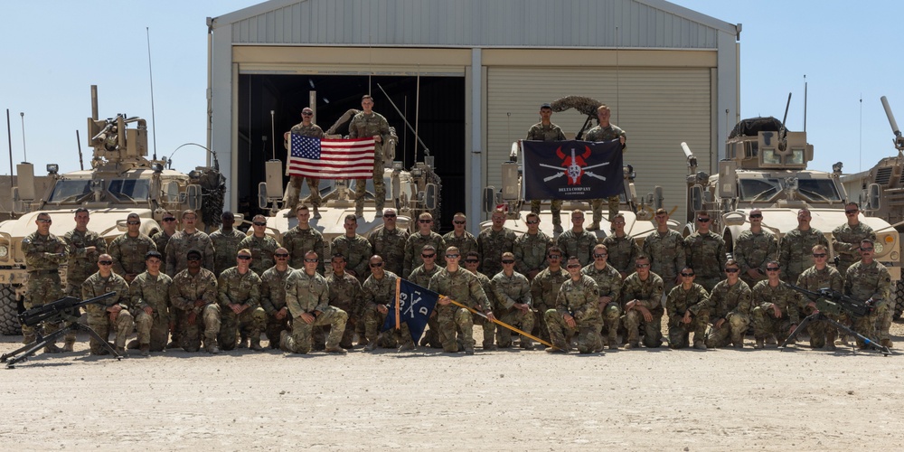 Group photo of Delta Company