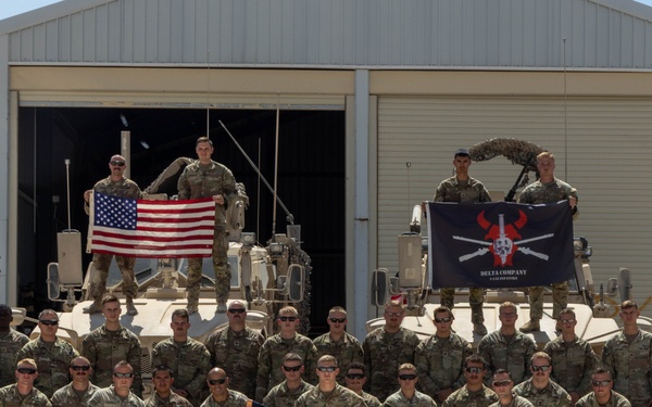 Group photo of Delta Company