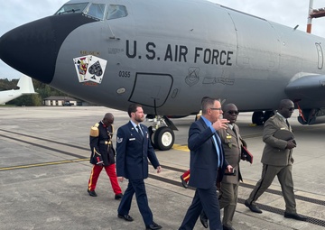 Congolese Armed Forces Delegation Visits Ramstein Air Base