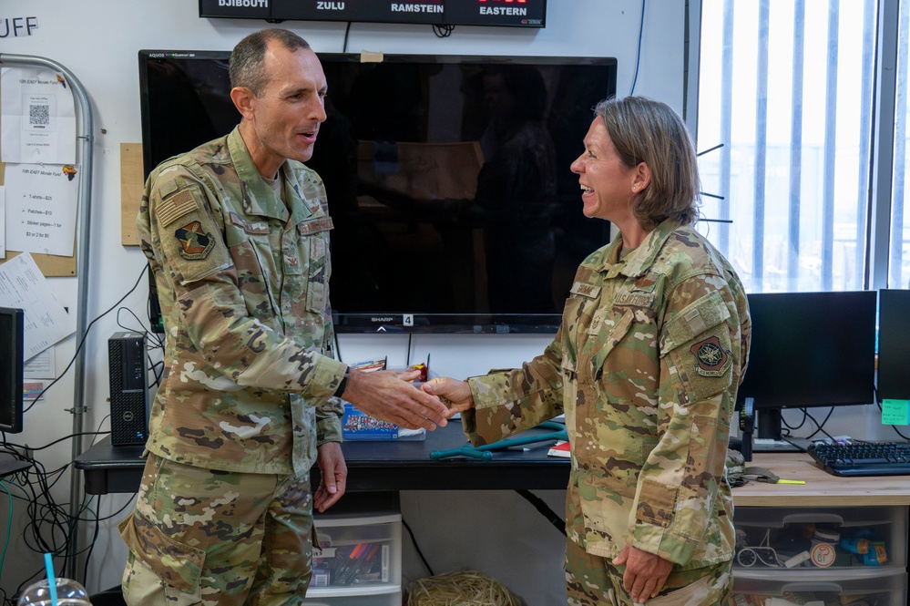 406th Air Expeditionary Wing Connects with Deployed United States Africa Command Airmen