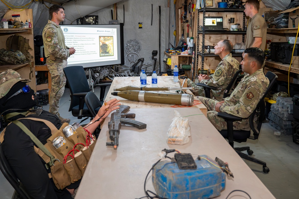 406th Air Expeditionary Wing Connects with Deployed United States Africa Command Airmen