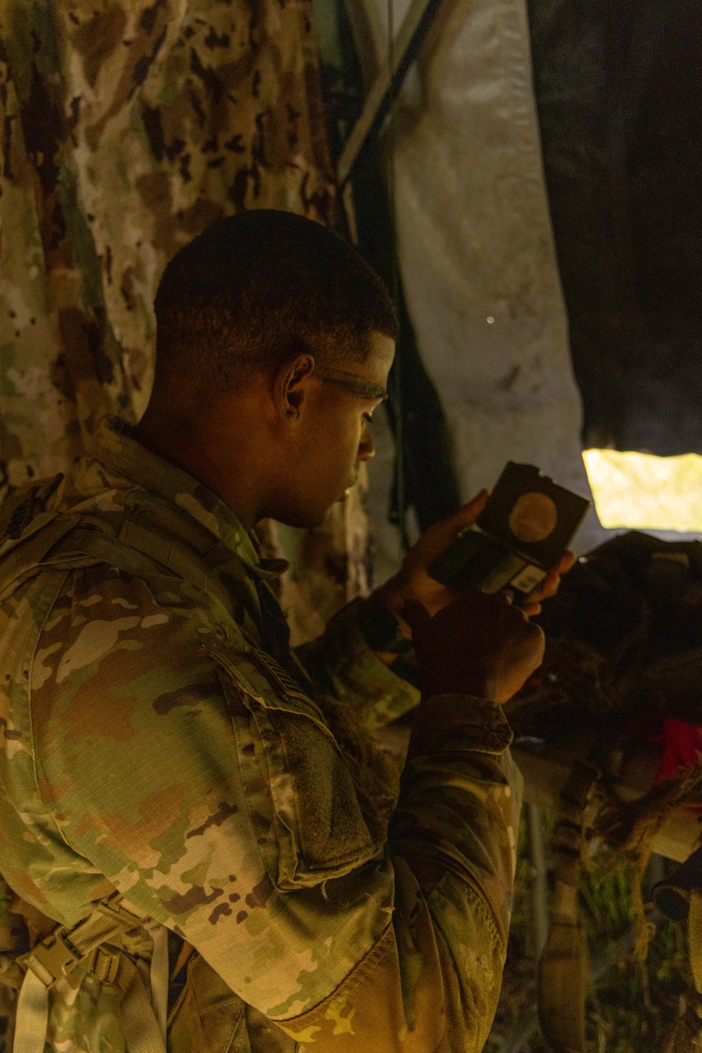 Soldiers conduct patrol and medical lanes in preparation for E2B