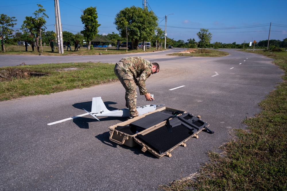 Pacific Friendship 2025: Oregon Air National Guard, People’s Army of Vietnam, civilians train to implement sUAS into emergency response operations