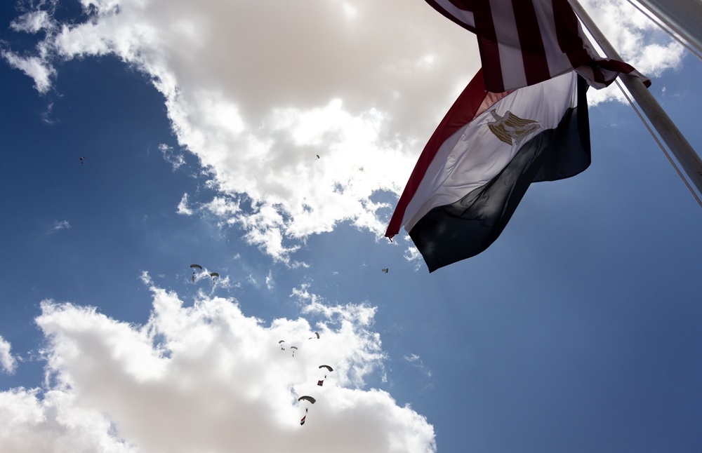 Exercise Bright Star 25 Combined Arms Demonstration for distinguished visitors