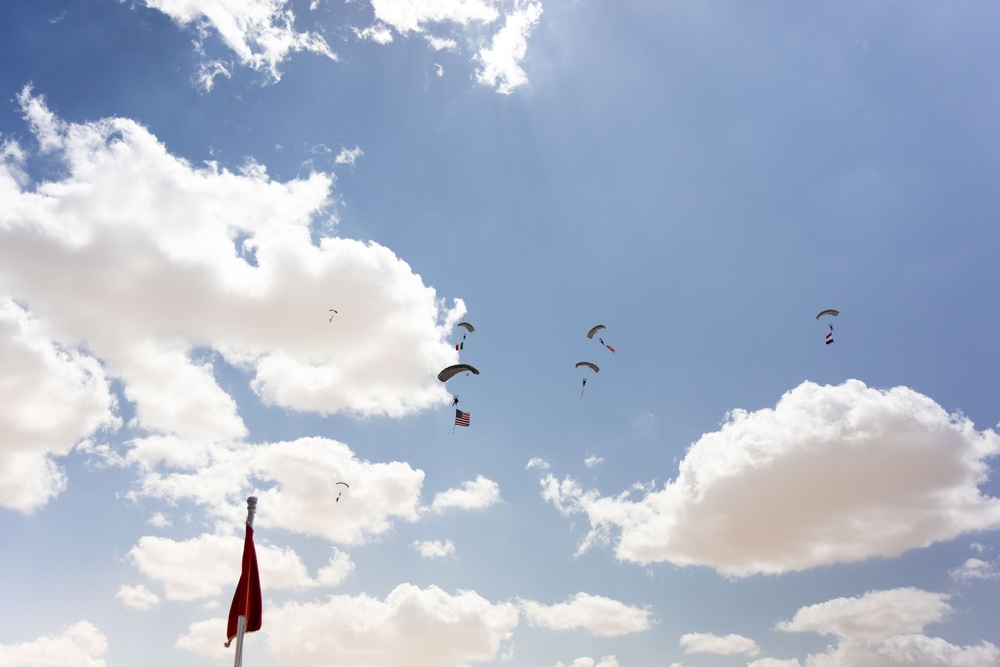 Exercise Bright Star 25 Combined Arms Demonstration for distinguished visitors