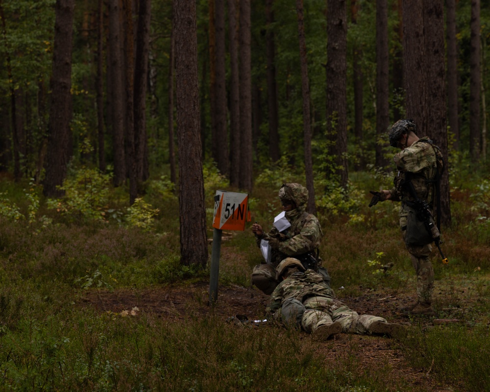 Soldiers conduct weapons and land navigation training in preparation for E2B