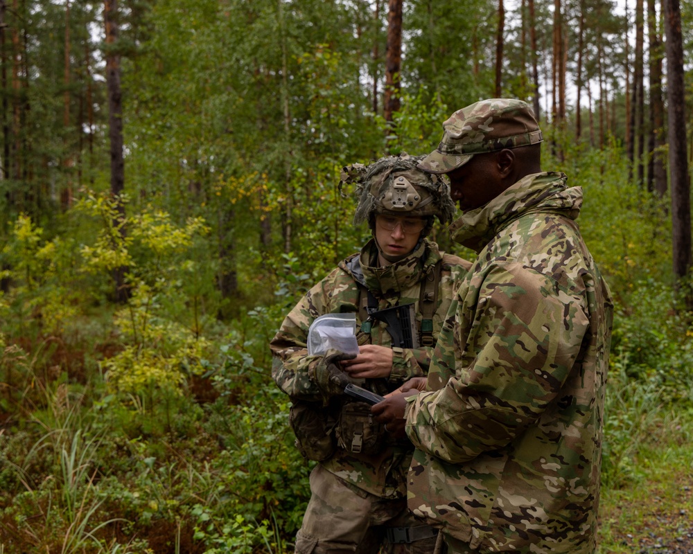 Soldiers conduct weapons and land navigation training in preparation for E2B