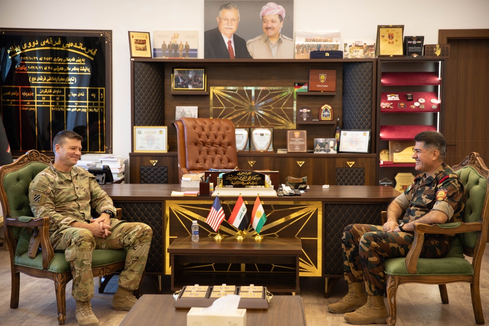 3rd SFAB Leads Ministry of Peshmerga Affairs 6th Division Valex