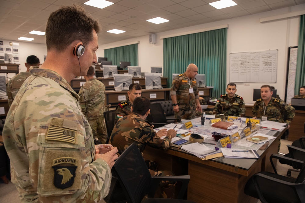 3rd SFAB Leads Ministry of Peshmerga Affairs 6th Division Valex