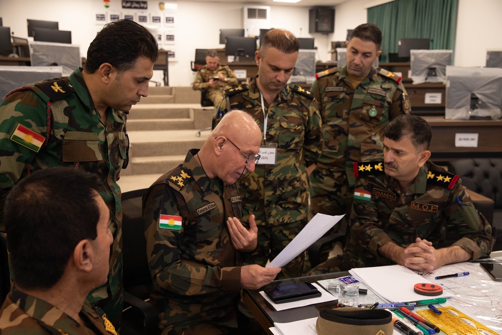 3rd SFAB Leads Ministry of Peshmerga Affairs 6th Division Valex