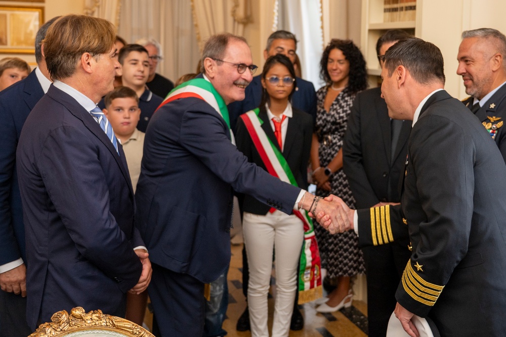 NSA Naples, City of Pompeii Remember 9/11
