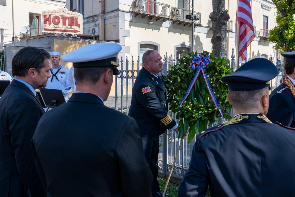 NSA Naples, City of Pompeii Remember 9/11