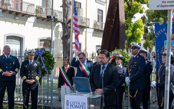 NSA Naples, City of Pompeii Remember 9/11