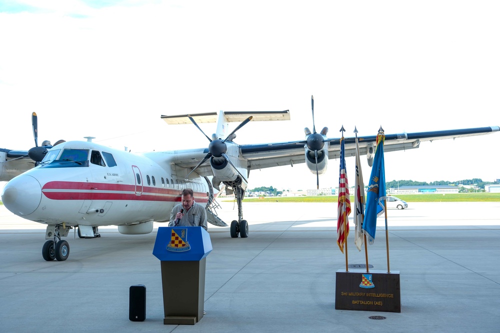 U.S. Army retires two most distinguished Aerial Intelligence platforms