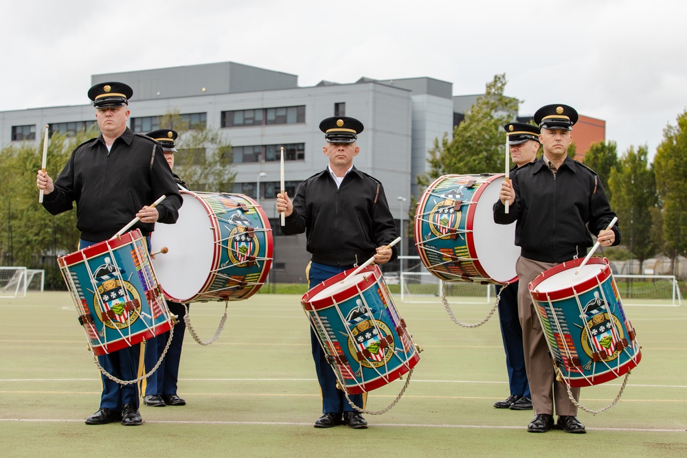 Rehearsal at HMNB Plymouth for the U.S. State Visit to the U.K.