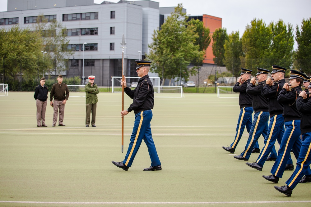 Rehearsal at HMNB Plymouth for the U.S. State Visit to the U.K.