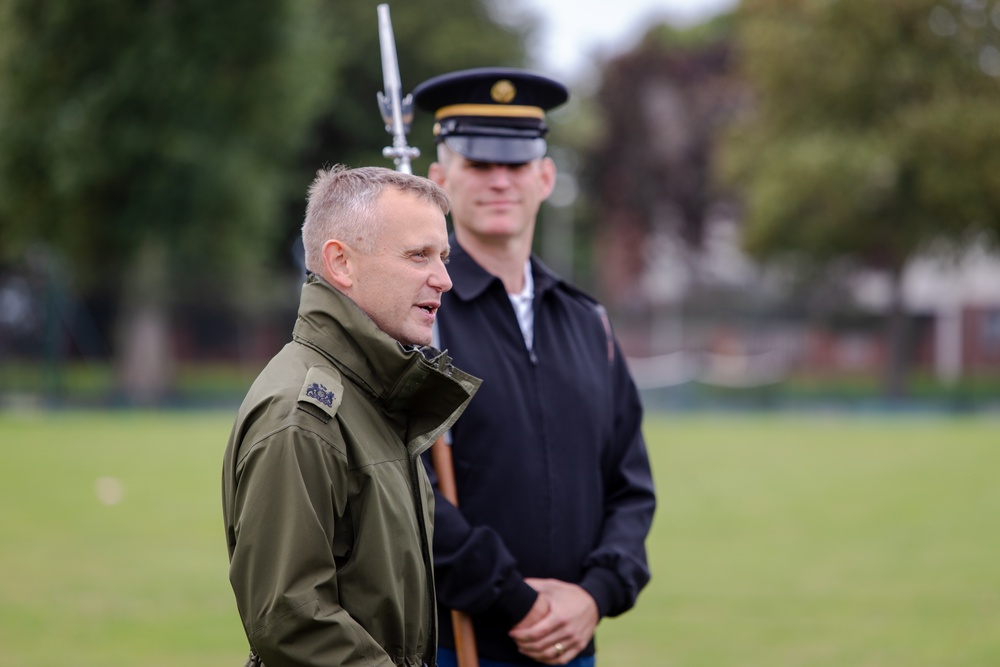 Rehearsal at HMNB Plymouth for the U.S. State Visit to the U.K.