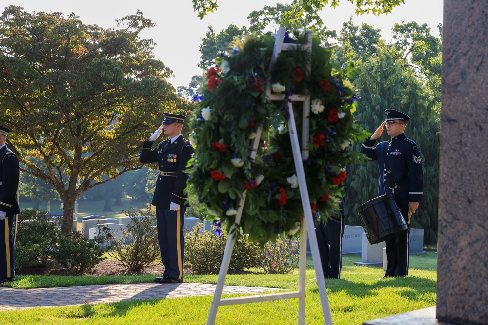 Armed Forces Full Honor Wreathe Ceremony for President Taft, Sept. 15, 2025