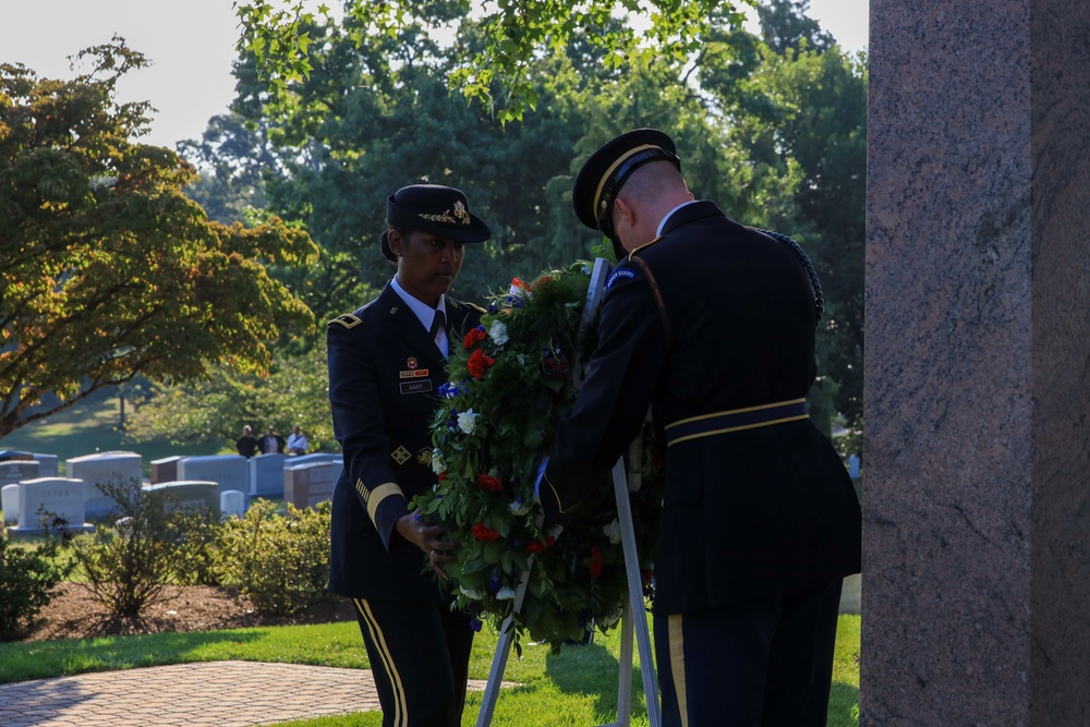 Armed Forces Full Honor Wreathe Ceremony for President Taft, Sept. 15, 2025