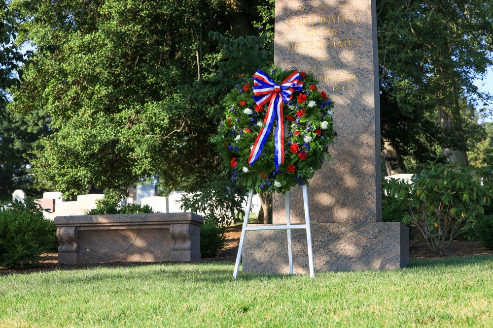 Armed Forces Full Honor Wreathe Ceremony for President Taft, Sept. 15, 2025