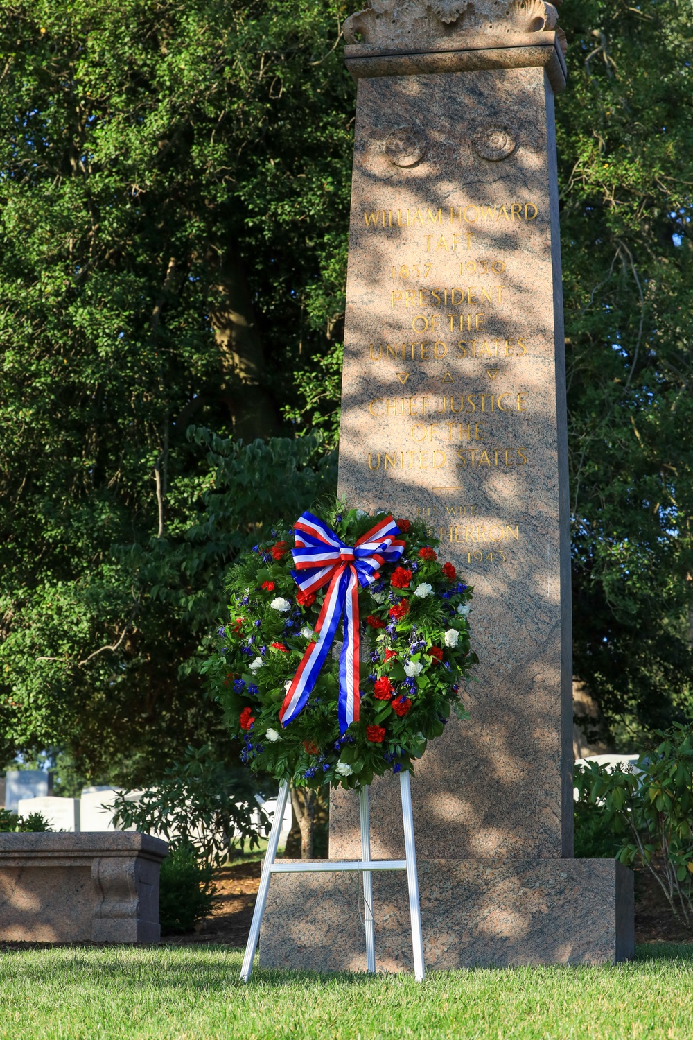 Armed Forces Full Honor Wreathe Ceremony for President Taft, Sept. 15, 2025