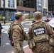 South Carolina Army National Guardsmen patrol outside Audi Field