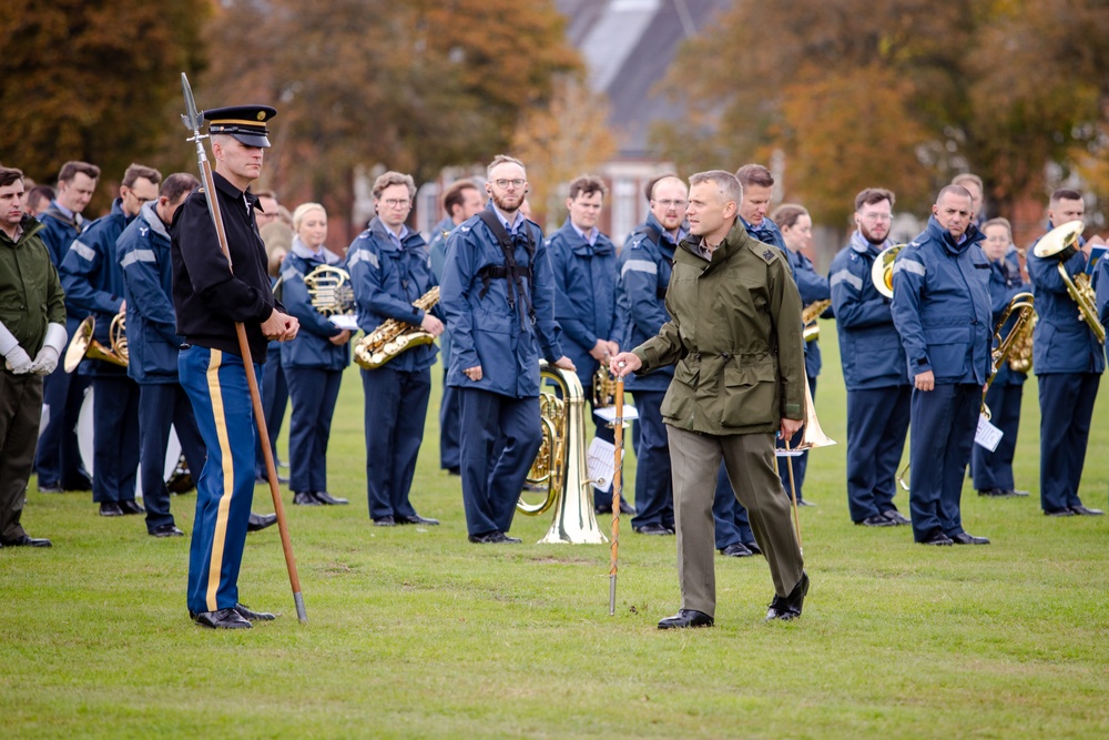 Rehearsal at HMNB Plymouth for the U.S. State Visit to the U.K.