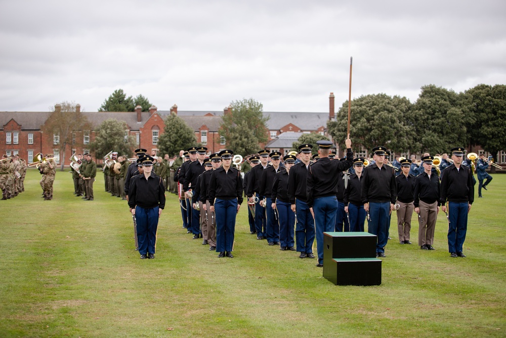 Rehearsal at HMNB Plymouth for the U.S. State Visit to the U.K.