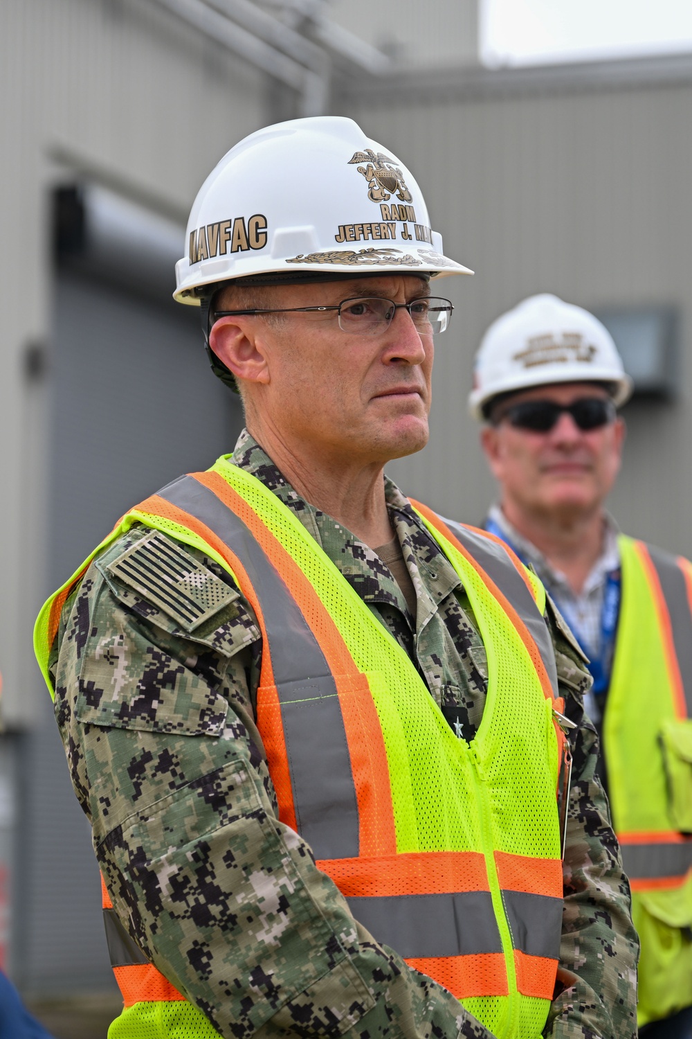 RADM Kilian Visits Portsmouth Naval Shipyard