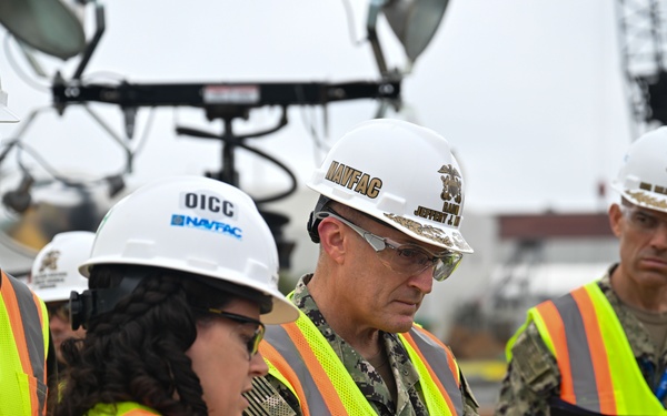 RADM Kilian Visits Portsmouth Naval Shipyard