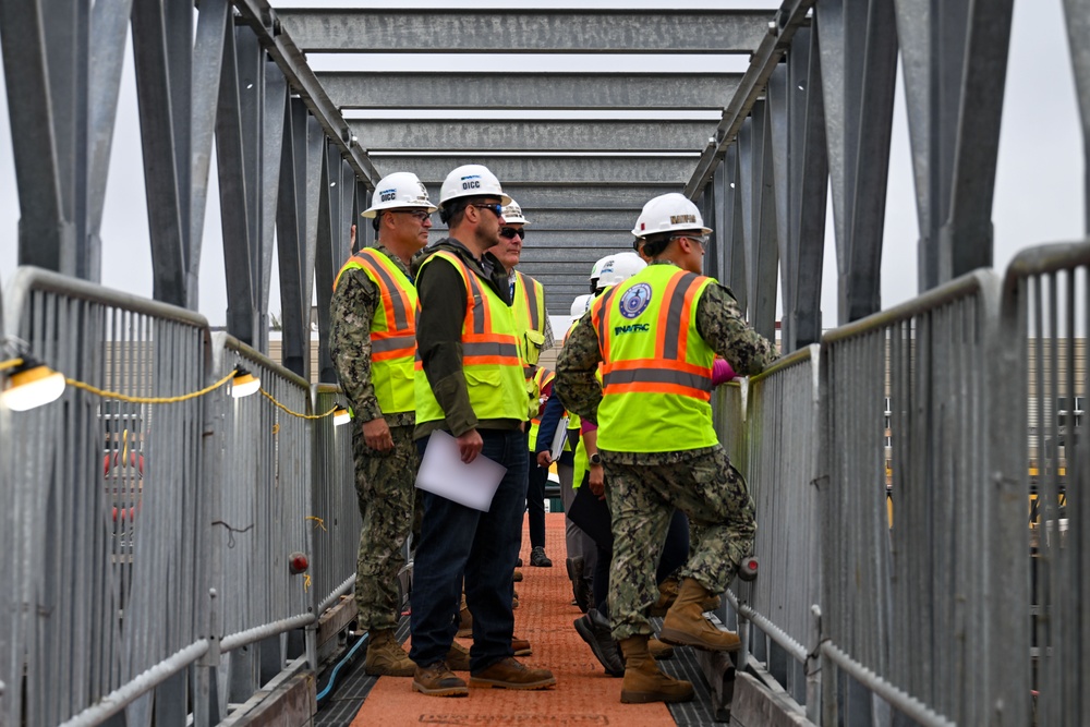 RADM Kilian Visits Portsmouth Naval Shipyard