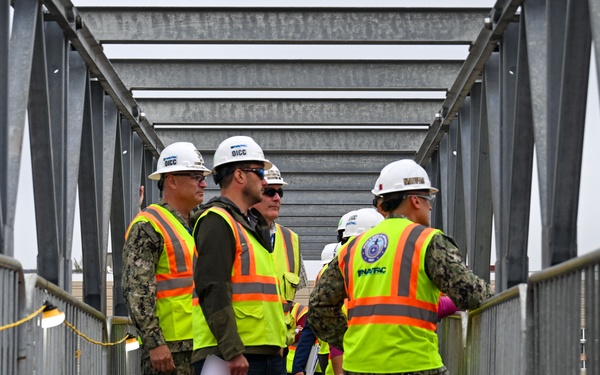 RADM Kilian Visits Portsmouth Naval Shipyard