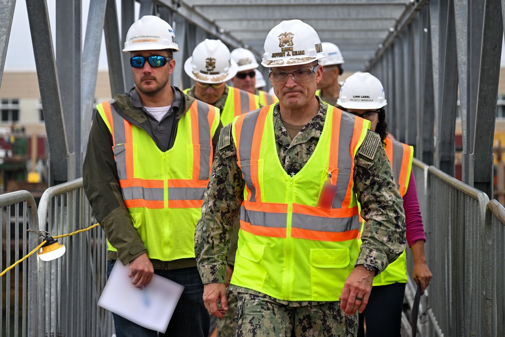 RADM Kilian Visits Portsmouth Naval Shipyard