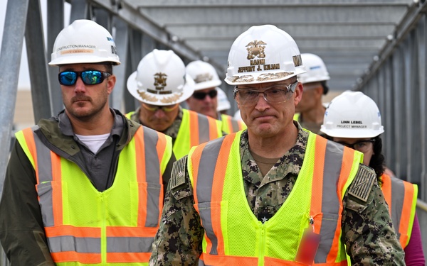 RADM Kilian Visits Portsmouth Naval Shipyard