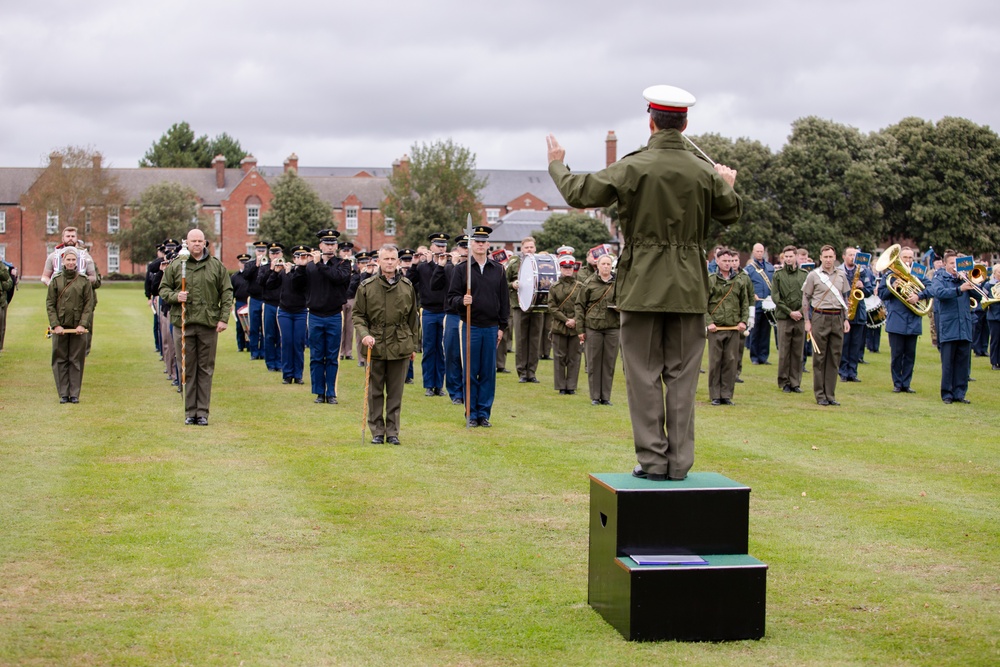 Rehearsal at HMNB Plymouth for the U.S. State Visit to the U.K.