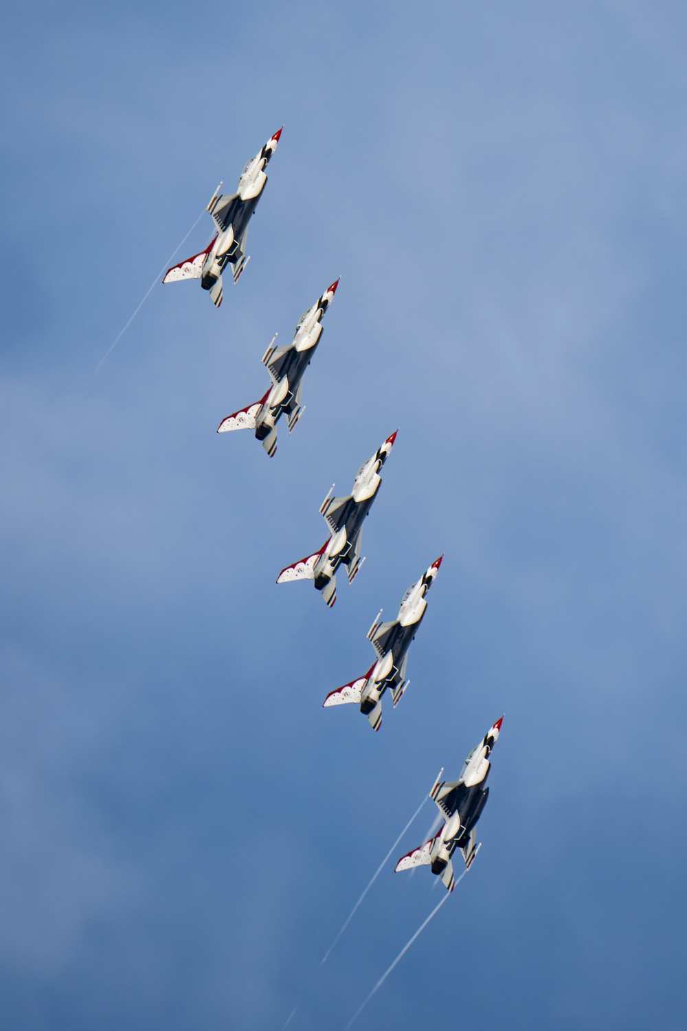 U.S. Air Force Thunderbirds perform at the 2025 Joint Base Andrews Air Show