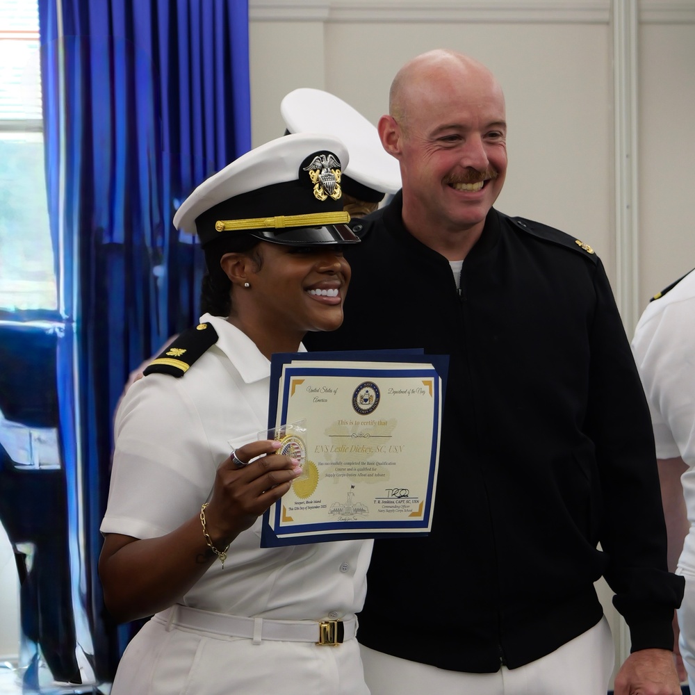 Navy Supply Corps School Graduates Next Wave of Supply Leaders