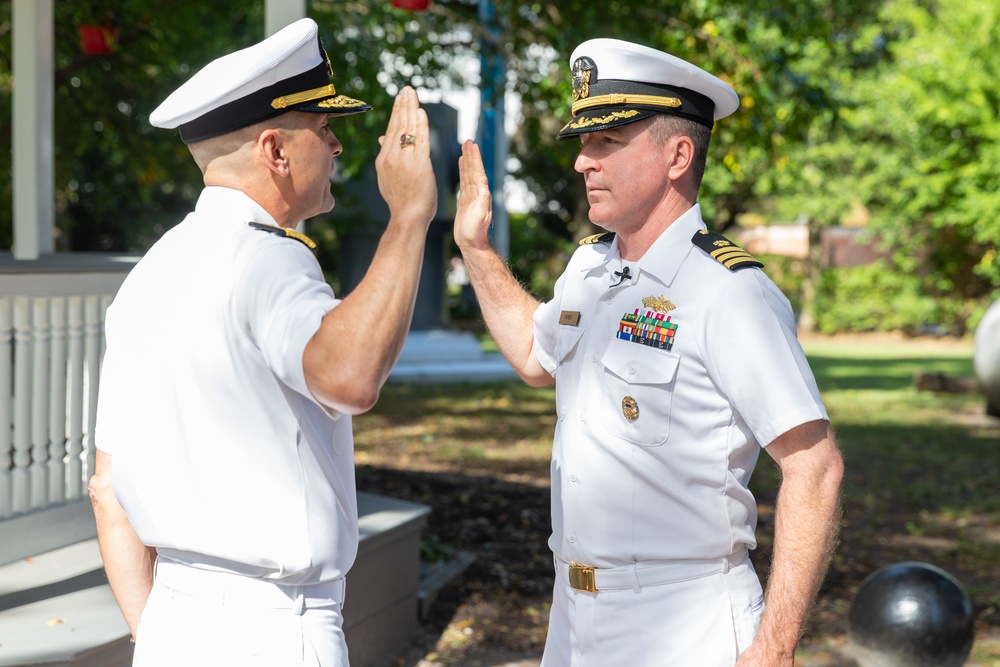 Capt. Ramsey Promoted to Navy Captain Sept. 4