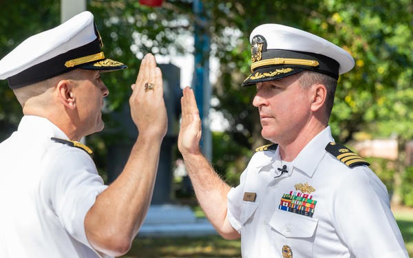 Capt. Ramsey Promoted to Navy Captain Sept. 4