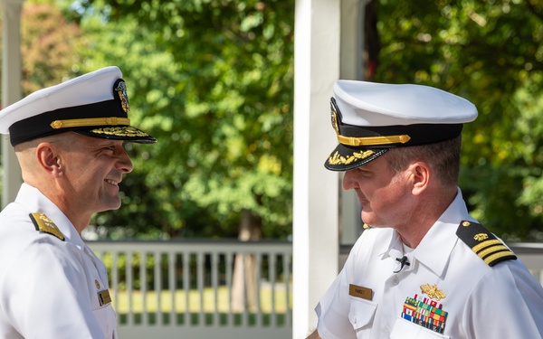 Capt. Ramsey Promoted to Navy Captain Sept. 4