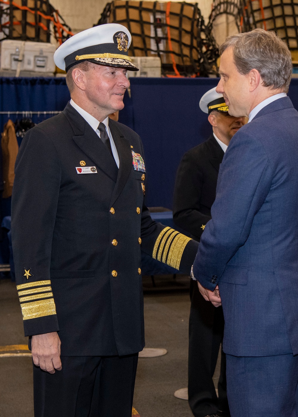 NavEurAf Visits USS Gerald R. Ford in Oslo